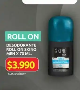 Ara Desodorante Roll On Skino Men x 70 ml oferta