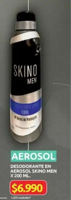 Ara Desodorante En Aerosol Skino Men x 200 ml oferta