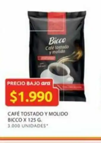 Ara Cafe Tostado Y Molido Bicco x 125 g oferta