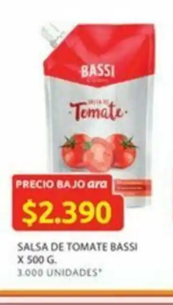 Ara Salsa De Tomate Bassi oferta
