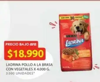 Ara Ladrina Polli A La Brasa Con Vegetales oferta