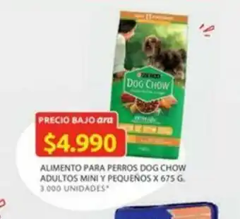 Ara Alimento Para Perros Dog Chow Adultos Mini Y Pequenos x 675 oferta