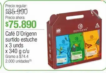 Jumbo Café d'origen surtido estuche x 3und x 340g c/u oferta