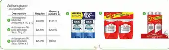 Jumbo Antitranspirante gillete gel antibac 113g x 2 oferta