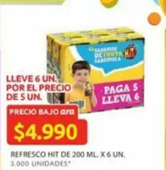 Ara Refresco hit de 200 ML oferta