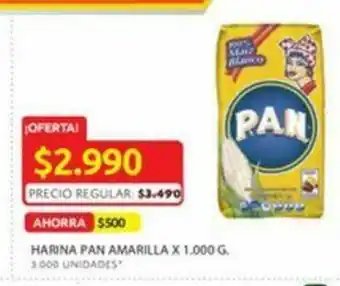 Ara Harina pan amarilla x 1.000 G. oferta