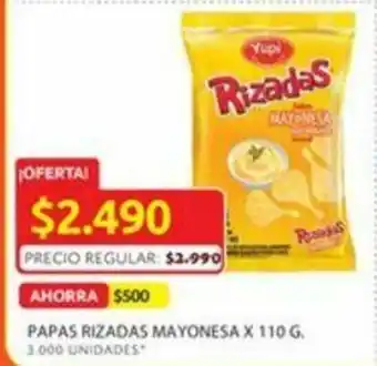 Ara Papas rizadas mayonesa x 110 G. oferta