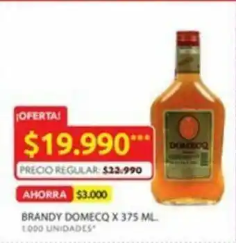 Ara Brandy domecq x 375 ML. oferta
