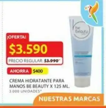 Ara Crema hidratante para manos bebeauty x 125 ML. oferta