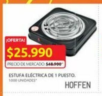 Ara Estufa eléctrica de 1 puesto oferta