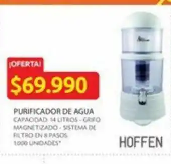 Ara Purificador de agua oferta