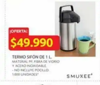 Ara Termo sifon de 1 L oferta