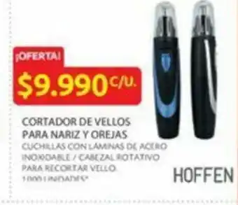 Ara Cortador de vellos para nariz y orejas oferta