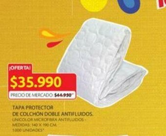 Ara Tapa protector de colchon doble antifluidos oferta