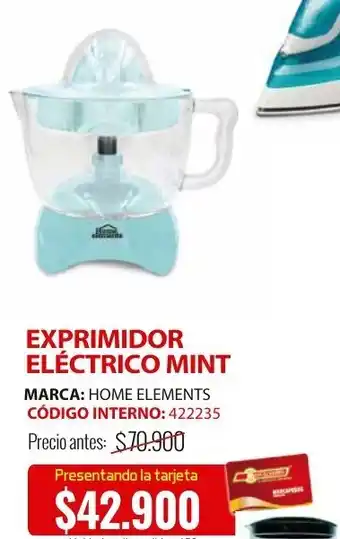 MercaCentro Exprimidor eléctrico mint oferta