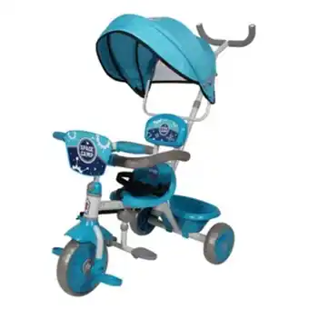 Alkosto Triciclo azul con parasol 3 en 1 oferta