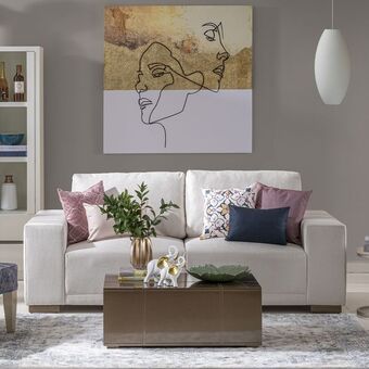 Muebles Jamar Sofá 3 puestos almati lino cadiz crudo oferta