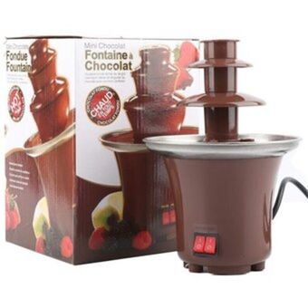 Linio Fuente de chocolate fondue fountain 3 niveles chocolatera oferta