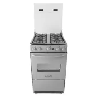 Makro Estufa abba tapa vidrio horno gas natural gris oferta