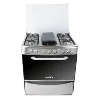 Makro Estufa 30pulg abba horno gratinador platino oferta