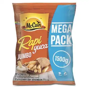 Makro Rapiyuca jumbo mccain mega pack 1500g oferta