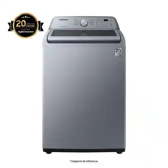 Olímpica Lavadora samsung 21 kg carga superior inverter digital gris wa21b3553g oferta