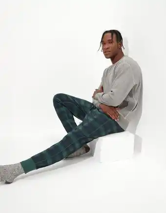 American Eagle Jogger ae ultra soft lounge a cuadros oferta