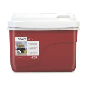 Makro Nevera estra roja 4.5l oferta