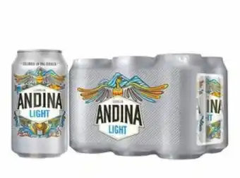 Merqueo Cerveza andina light lata six pack oferta