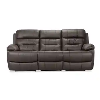 Tugó Sofá 3p reclinable viggo café oferta