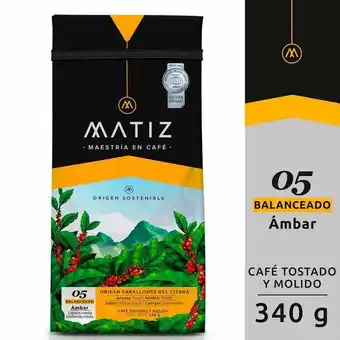 Superdroguería Olímpica Café molido matiz ambar 340 g oferta