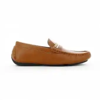 Spring Step Mocasines para niño marca breaker, color café oferta