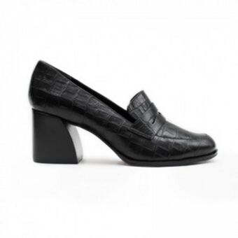 Spring Step Tacones para mujer marca loucos & santos, color negro. oferta