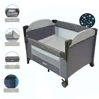 Éxito Cuna colecho bebé priori ariel gris oferta