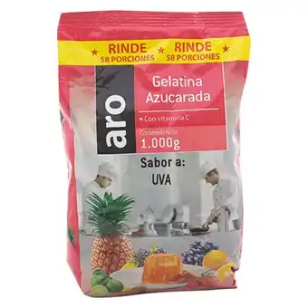 Makro Gelatina polvo aro uva azucarada 1000g oferta
