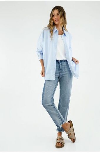 Tennis Jean azul para mujer oferta