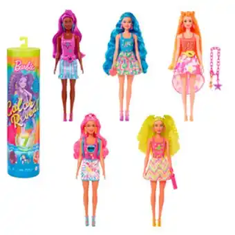 Alkosto Muñeca barbie color reveal estilos tie-dye oferta