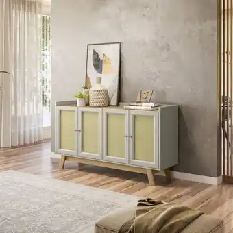 Muebles Jamar Bifé domus natural, off white oferta
