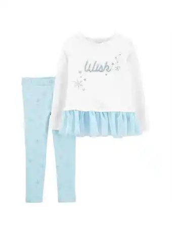 Éxito Conjunto carters niña wish blanco y azul talla 12m oferta