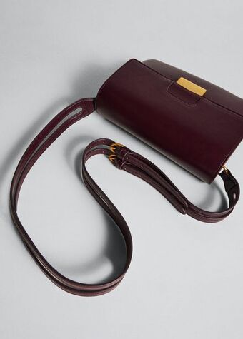 Mango Bolso cruzado solapa oferta