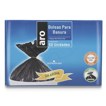Makro Bolsa basura aro industrial 65x100 negra x 60u oferta