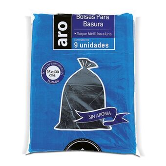 Makro Bolsa basura aro super industrial 95 x 130 negra x 9u oferta