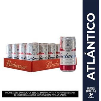 Linio Pack x24 cerveza budweiser lata 269 ml oferta