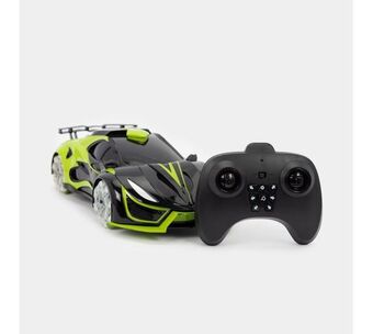 Panamericana Carro deportivo a control remoto con luz, vapor y sonido, verde oferta