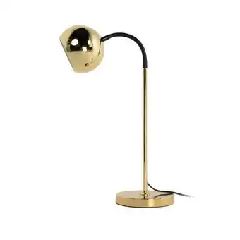 Lámpara de mesa pole flex dorado