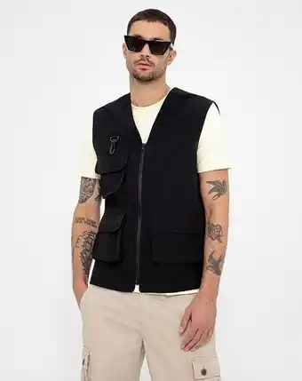 Chaleco antillas negro