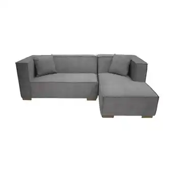 FUN Fábricas Unidas Modular mosul con mesa tela/gris cl oferta