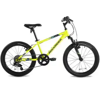 Decathlon Bicicleta de montaña mtb rockrider st 500 para niños rin 20" / 6 a 9 años oferta