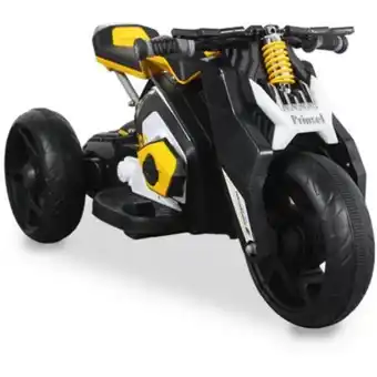 Linio Moto con sonidos-luces para niño marca prinsel super pro 2.0 amarilla oferta
