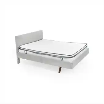 Éxito Cama victoria con colchón resortado bruselas doble 148 x 199 cm plata oferta